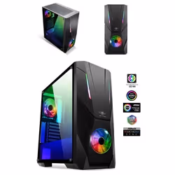 Boîtier PC Gamer - SPIRIT OF GAMER - ROGUE 5 ARGB - mATX/ATX/ITX - 7 Baies dextension - ARGB RGB Sync