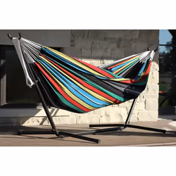 Vivere UHSDO8-24 hamac Hamac avec cadre 1 personne(s) Coton Multicolore