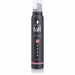 La mousse coiffante Schwarzkopf Taft Power Cashmere renforce et prolonge la tenue de votre coiffure tout en augmentant son vo ...