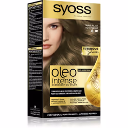 La coloration permanente à l’huile Syoss Oleo Intense laisse vos cheveux brillants et doux comme après une bonne cure de nutr ...