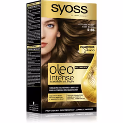 La coloration permanente à l’huile Syoss Oleo Intense laisse vos cheveux brillants et doux comme après une bonne cure de nutr ...