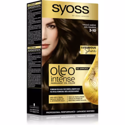 La coloration permanente à l’huile Syoss Oleo Intense laisse vos cheveux brillants et doux comme après une bonne cure de nutr ...