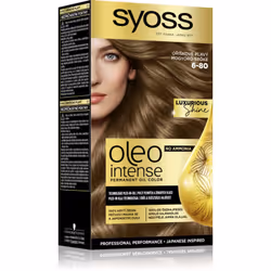 La coloration permanente à l’huile Syoss Oleo Intense laisse vos cheveux brillants et doux comme après une bonne cure de nutr ...