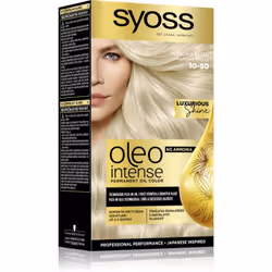 La coloration permanente à l’huile Syoss Oleo Intense laisse vos cheveux brillants et doux comme après une bonne cure de nutr ...