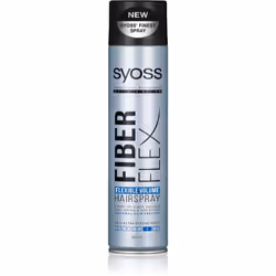 Idéale pour les coiffures volumineuses, la laque Syoss Fiber Flex garantit une fixation fibre à fibre pour donner de la soupl ...