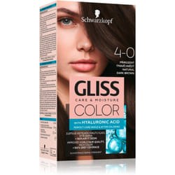 Schwarzkopf Gliss Color teinte 4-0 Natural Dark Brown