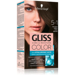 Schwarzkopf Gliss Color teinte 5-1 Cool Brown