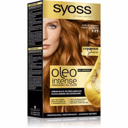 La coloration permanente à l’huile Syoss Oleo Intense laisse vos cheveux brillants et doux comme après une bonne cure de nutr ...