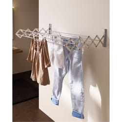 Ruckzuck 100 Séchoir à linge, longueur de séchage 8,5 m, extensible, largeur 1 m - Artweger