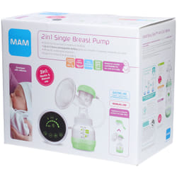 Tire lait Mam - BPE0001 - 2-in-1 Single Breast Pump (Electric and Manual Use) Green