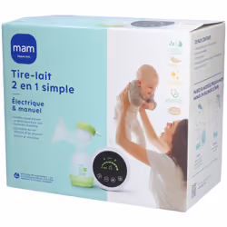 MAM Allaitement Kit Tire-Lait 2en1 Electrique et Manuel