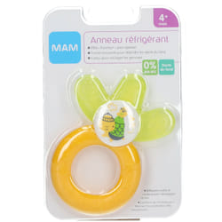 MAM Anneau de Dentition Réfrigérant Bleu Vert + Boite de Stérilisation Ours Pinguoin