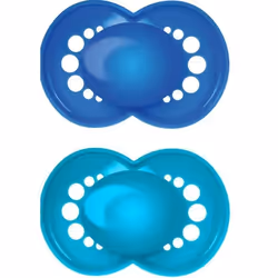 Sucette Anatomique MAM - Chat Fleurs - Silicone - Lot de 2 + Boîte de Stérilisation