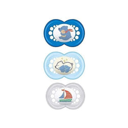 MAM Original Sucette Day & Night Anatomique +18m Garçon Lot de 3