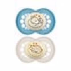 Sucettes-MAM Sucette Original Nuit - 18+ Mois - Silicone - X2 (Modèle : Renard et Ours)