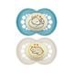 Sucettes-MAM Sucette Original Nuit - 18+ Mois - Silicone - X2 (Modèle : Renard et Ours)