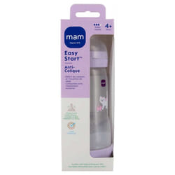 MAM Biberon Easy Start 320 ml 4 Mois et + Débit 3 Rapide