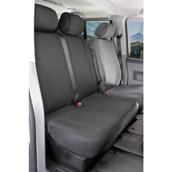 Walser - Housse de siège Transporter en tissu pour vw T5, double banquette avant