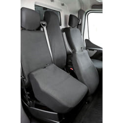 Walser - Housse de siège Transporter en tissu pour Opel Movano, Renault Master, Nissan Interstar