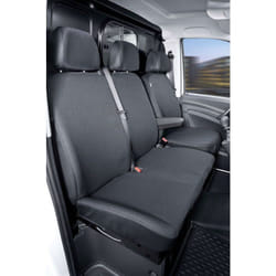 Walser - Housse de siège Transporter en tissu pour Mercedes Vito/Viano, siège simple