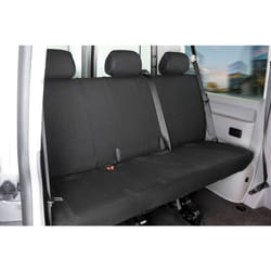 Walser - Housse de siège Transporter en tissu pour vw T6, banquette à 3 places