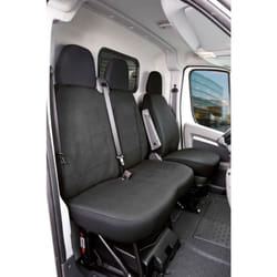 Walser - Housse de siège Transporter en tissu pour Citroen Jumper ii, siège simple et double