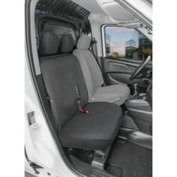 Walser - Housse de siège Transporter en tissu pour Ford Transit Connect, double banquette avant