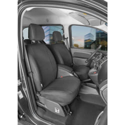 Walser - Housse de siège Transporter en tissu pour Renault Kangoo (Type w), 2 sièges simples à l'avant