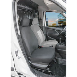 Walser - Housse de siège Transporter en tissu pour Fiat Doblo ii, siège passager simple