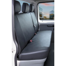 Walser - Housse de siège Transporter en simili cuir pour vw T6, banquette 3 places
