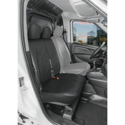 Walser - Housse de siège Transporter en simili cuir pour Ford Transit Connect, siège passager double