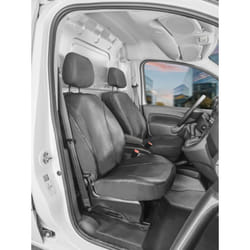 Walser - Housse de siège Transporter en simili cuir pour Ford Transit Courier, 2 sièges simples avant