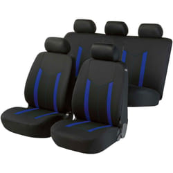 Housses de sièges Hastings bleu set complet
