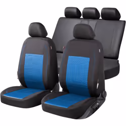 Donnez à votre voiture un style classique et moderne avec le Housse de siège auto Avignon de couleur bleu-noir. Il est fabriq ...