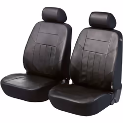 La housse de siège de voiture de qualité supérieure en similicuir noir se distingue par son aspect classique et noble. Facile ...