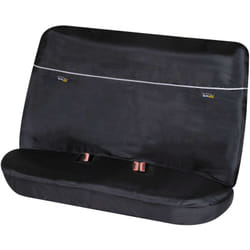Walser - Housse de siège arrière de taille universelle avec guide de ceinture Outdoor Sports noir