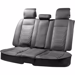 Donnez à votre voiture un look sportif et cool avec le couvre-siège arrière Kimi. Le produit est fabriqué en similicuir résis ...
