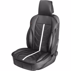 Donnez à votre voiture un look sportif avec le couvre-siège Kimi. Le produit est fabriqué en cuir PU résistant qui s'étend ju ...