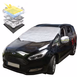 Protège contre les rayons UV en été et contre la glace et la neige en hiver , Fabriqué en matériau robuste à 4 couches avec u ...