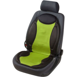 Walser - Coussin chauffant pour siège de voiture Lounge avec fonction de massage noir-vert
