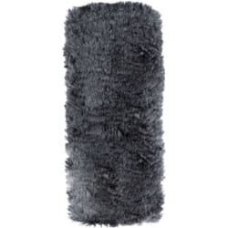 Coussinets de ceinture Millie en peau d'agneau, 2 pièces noir