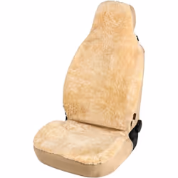 La housse de siège offre un confort agréable avec sa fourrure naturelle sur l'assise. Grâce au système de fermeture à glissiè ...