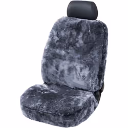 Fourrure d'agneau de haute qualité - hauteur de la laine: 12-14mm , Approuvé par le TÜV Rheinland* - compatible avec les airb ...