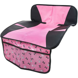 Walser - Coussin pour siège enfant Ballet Doll, tapis de protection pour siège enfant gris/rose