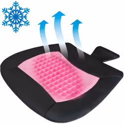 Aide à minimiser l'accumulation de chaleur pendant les longues périodes d'assise , Avec insert de régulation de la températur ...
