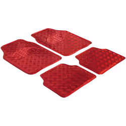 Le tapis de voiture Metallic marque des points grâce à son design à la mode et maintient durablement propre l'espace pour les ...