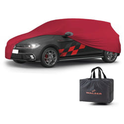 Walser - Bâche pour voiture Indoor Stretch Plus taille m rouge