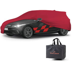 Bâche pour voiture Indoor Stretch Plus Combi taille M rouge