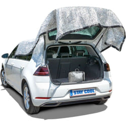 Walser - Filet de protection solaire Stay Cool argent aluminium 4x6 m