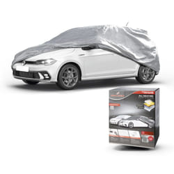 Bâche voiture All Weather Basic, bâche de voiture garage complet taille M argent